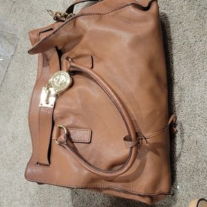 Michael Kors tan shoulder bag